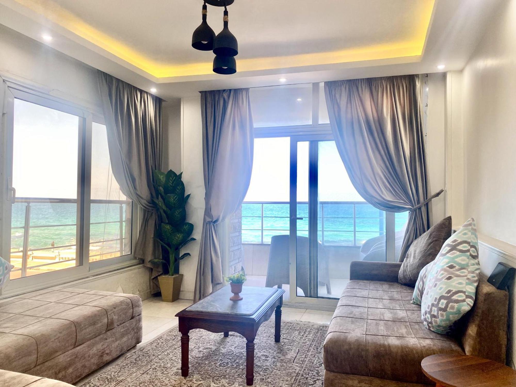 Alexandria Luxury Apartments Sporting Direct Sea View Bagian luar foto